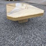 Travertine coffee table from the 70s/80s.