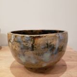 Glazed stoneware cup