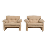 Pair of 'Coronado' armchairs by Tobia Scarpa for C&B