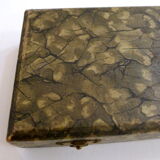 Art Deco leg covered box