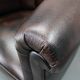 Vintage Leather Armchair, Czechoslovakia