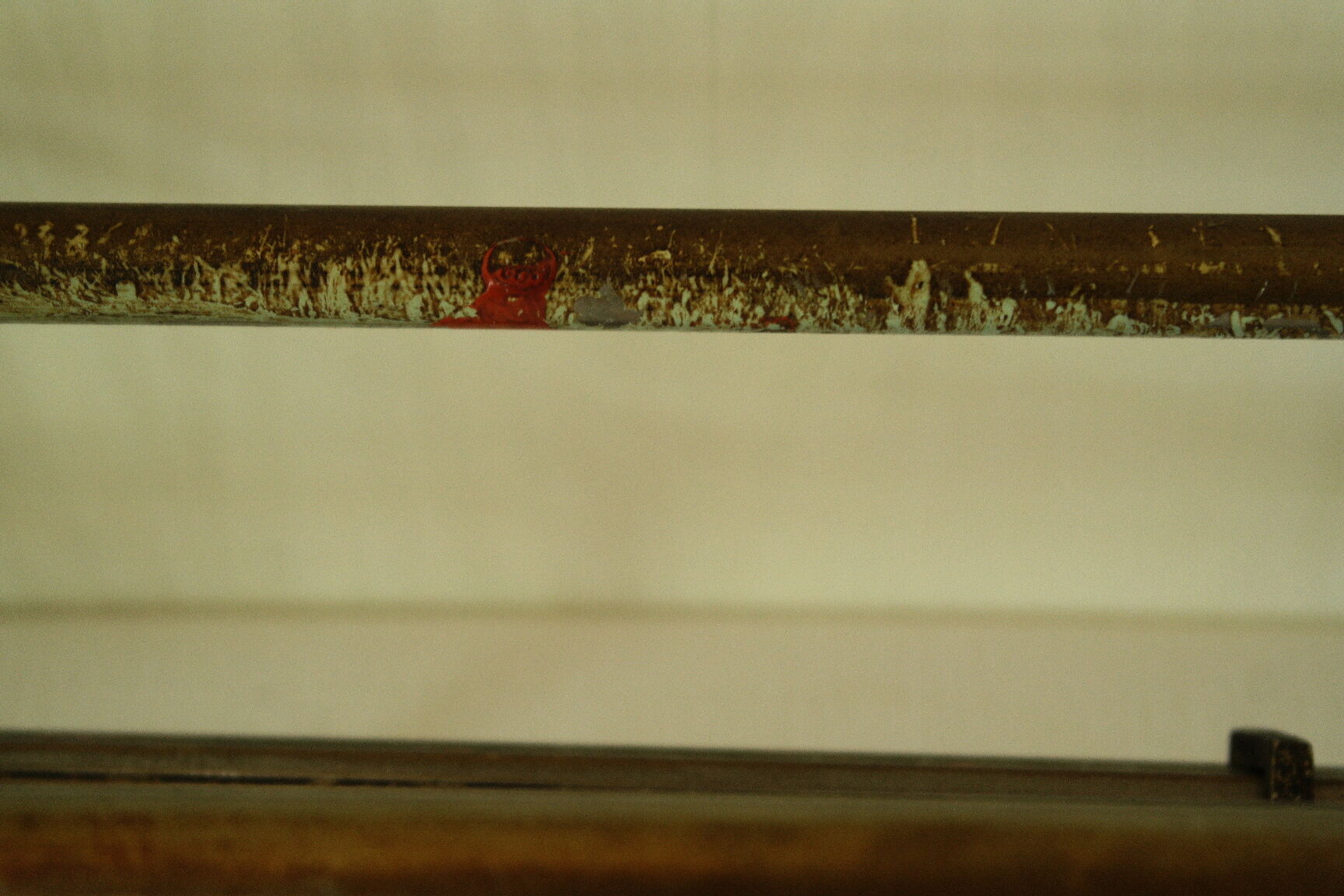 Old metal locomotive/train wall coat rack