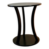 Black side table