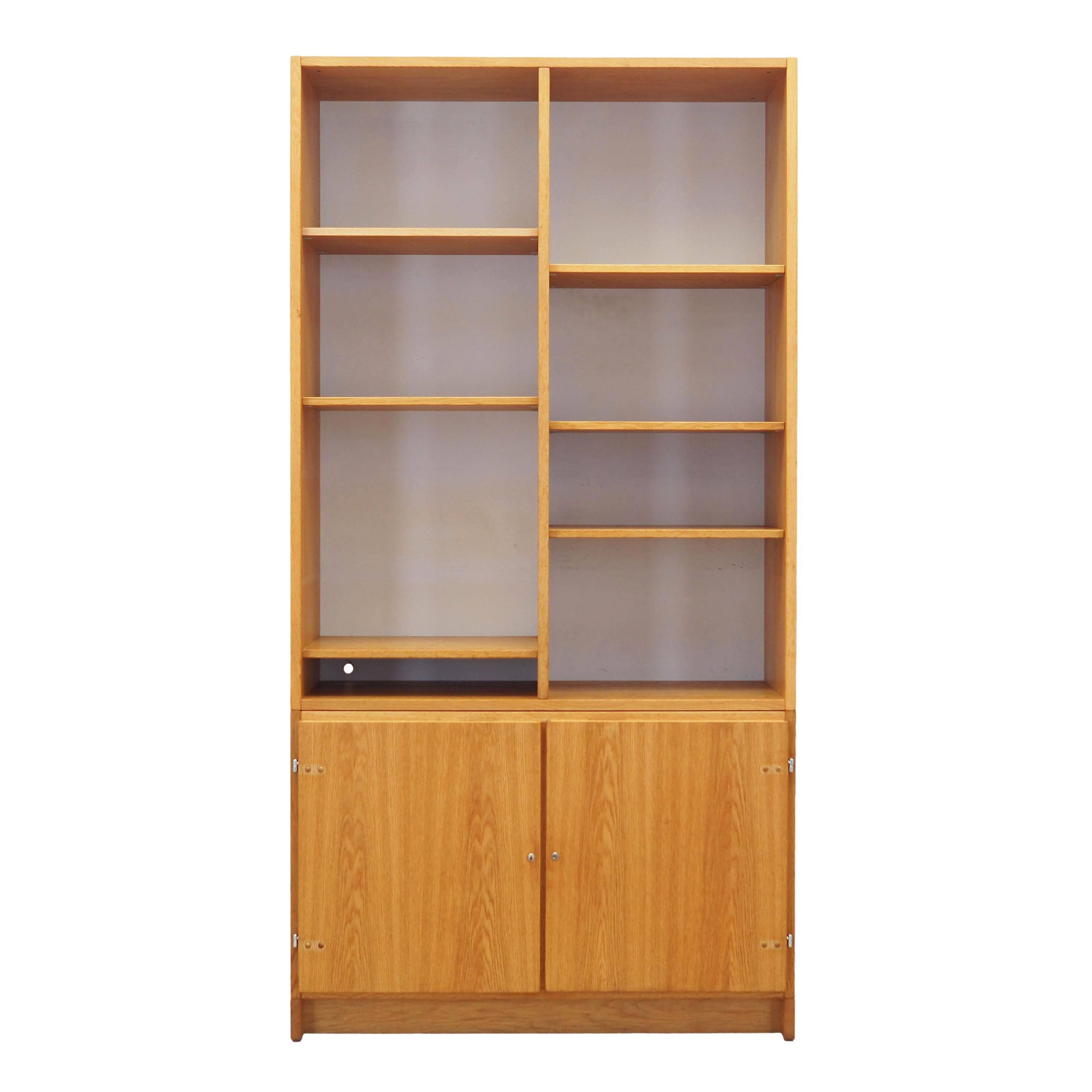 Ash bookcase, Danish design, 1970s, production: Denmark