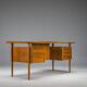 Danish Teak Desk by Peter Lovig Nielsen for Hedensted Mobelfabrik, 1972