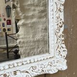 Miroir bois sculpté