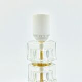 Scandinavian Mid Century Glass Bedside Table Lamp by C. Fagerlund, 1960s