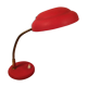 Vintage 50s red flexible desk lamp