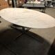 Oval marble table  1970