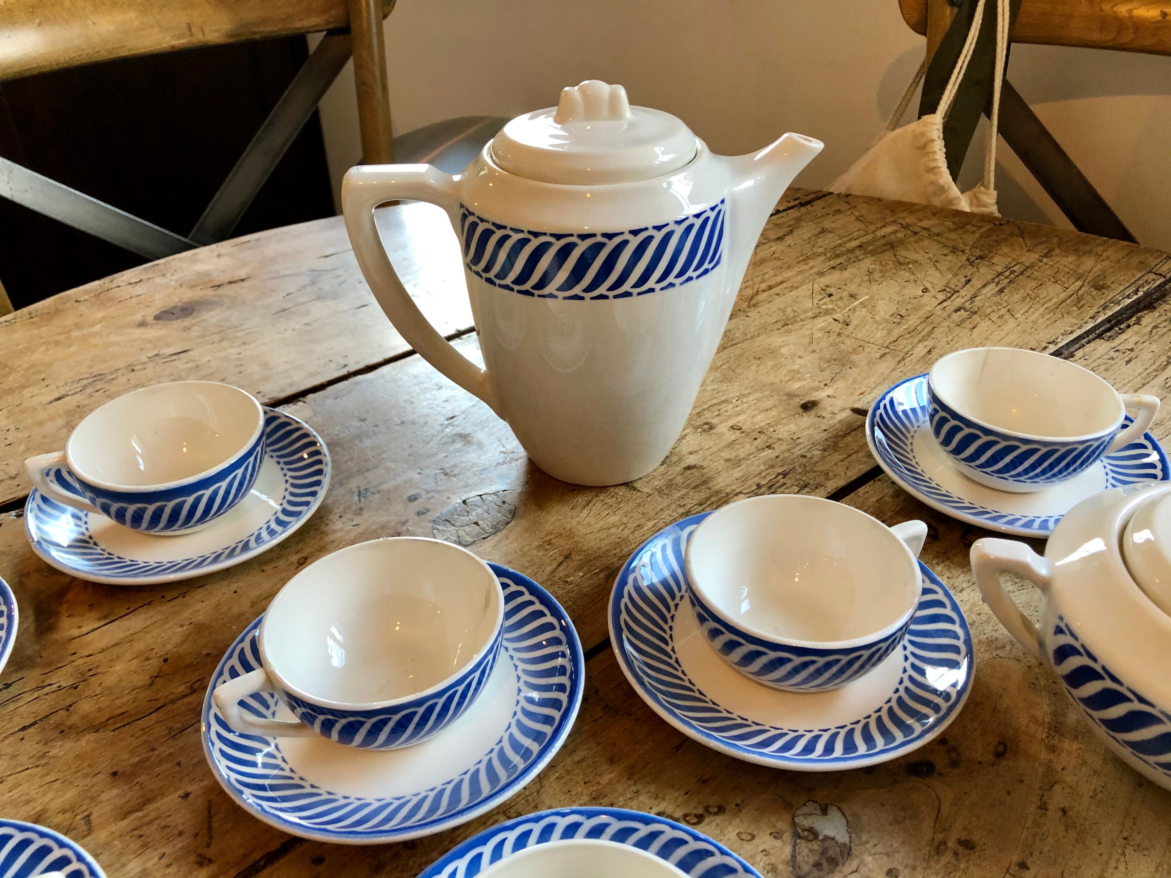 Digoin's "Jacquot" coffee service
