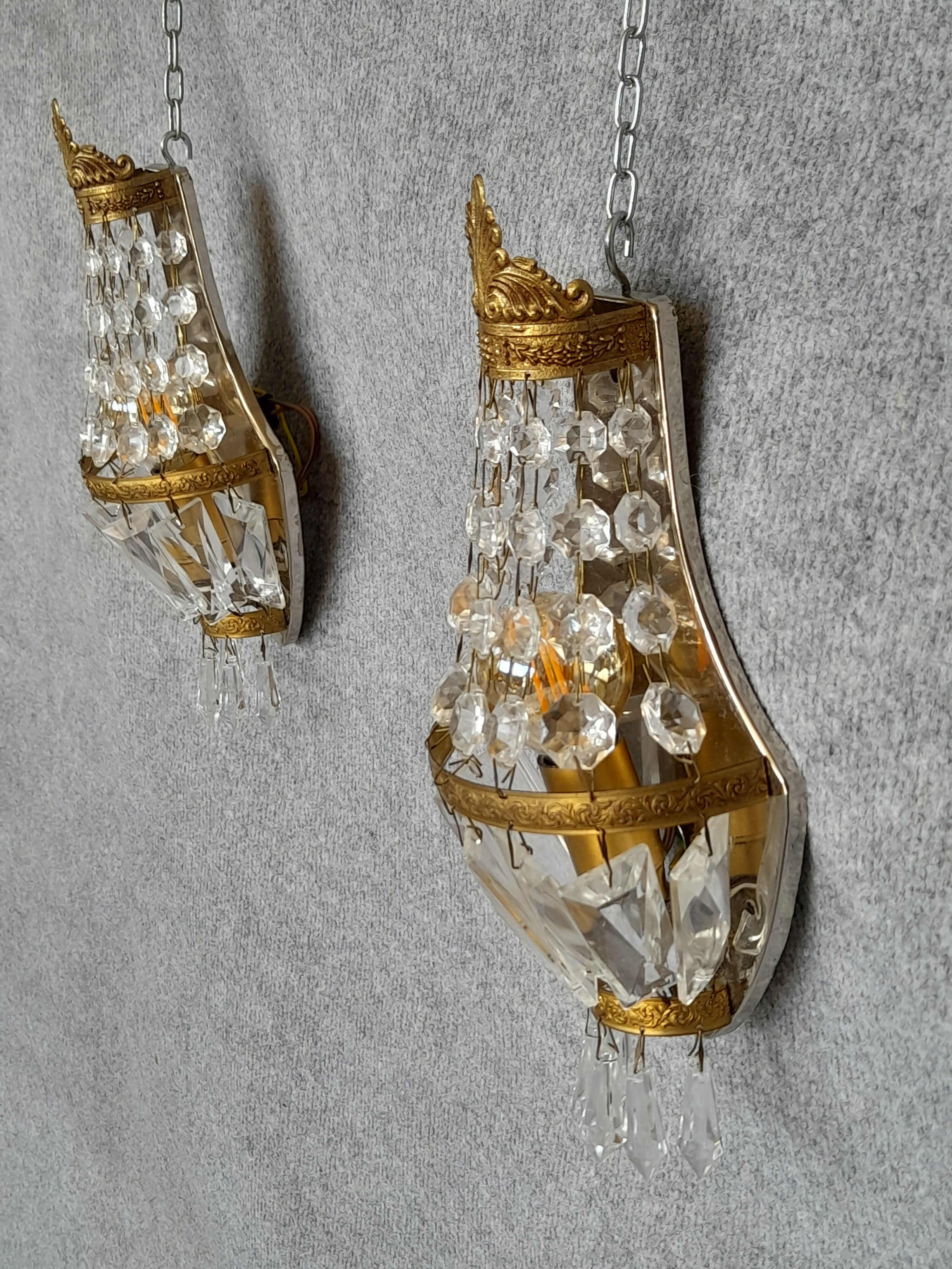 Pair of wall lights
