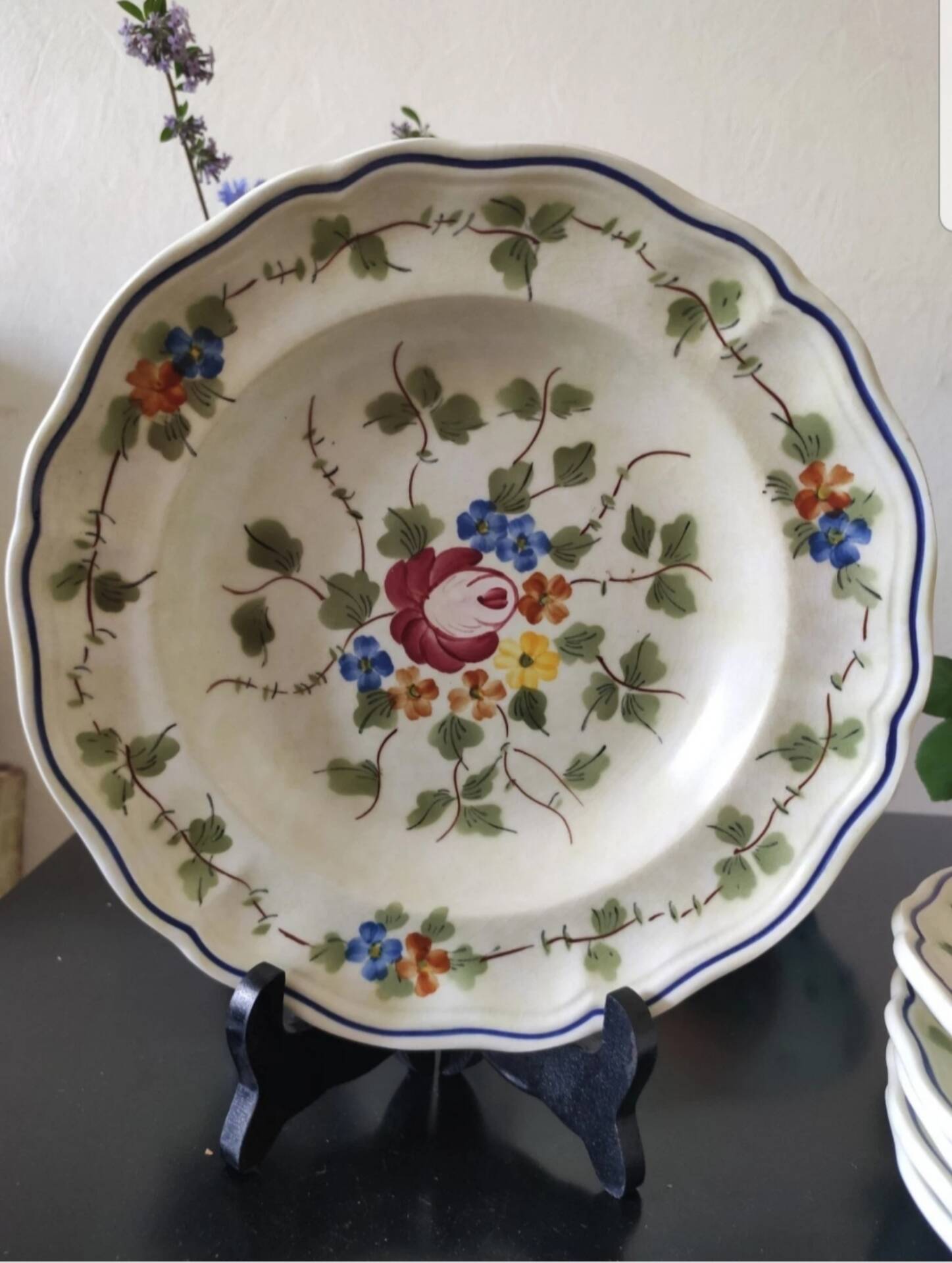 Set of Longchamp plates