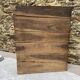 Antique wooden plate rack cupboard.