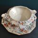 Vintage French serving sauce boat from La Tallec, Limoges, with colourful floral decoration