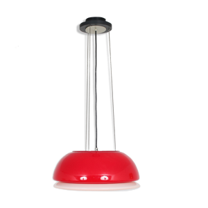 Lampe suspendue en verre - 1960