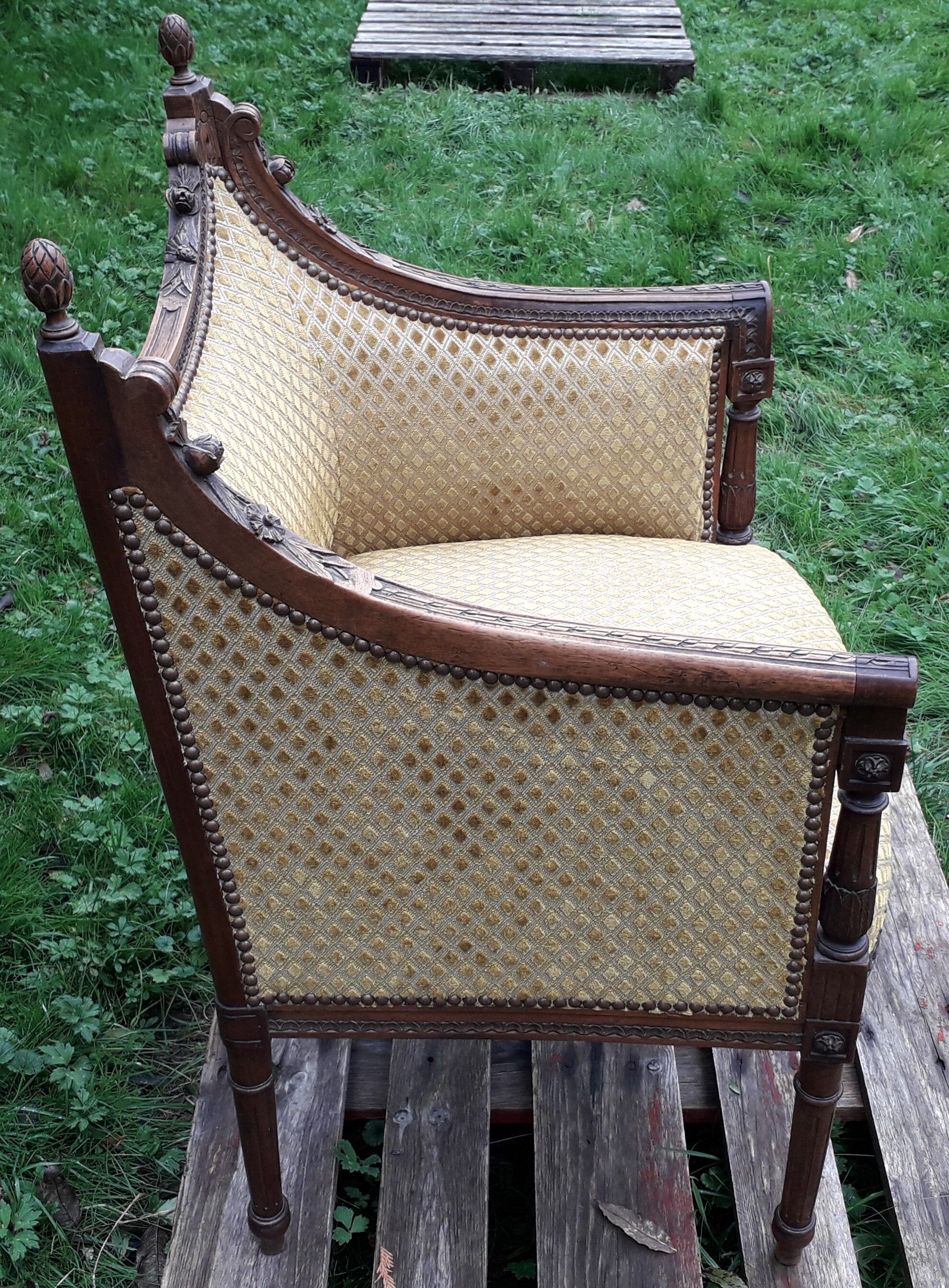 Shepherdess armchair 19th century