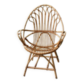 Rattan egg chair