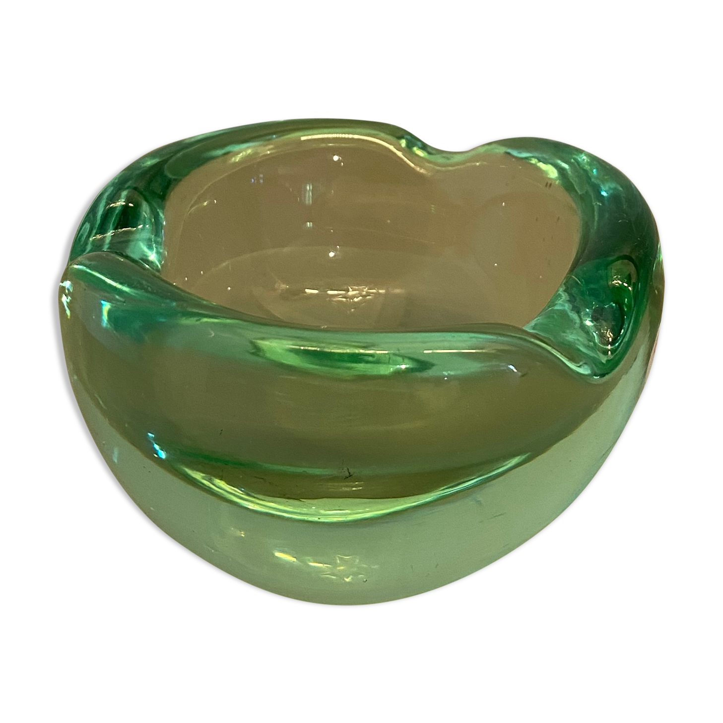 Daum crystal ashtray