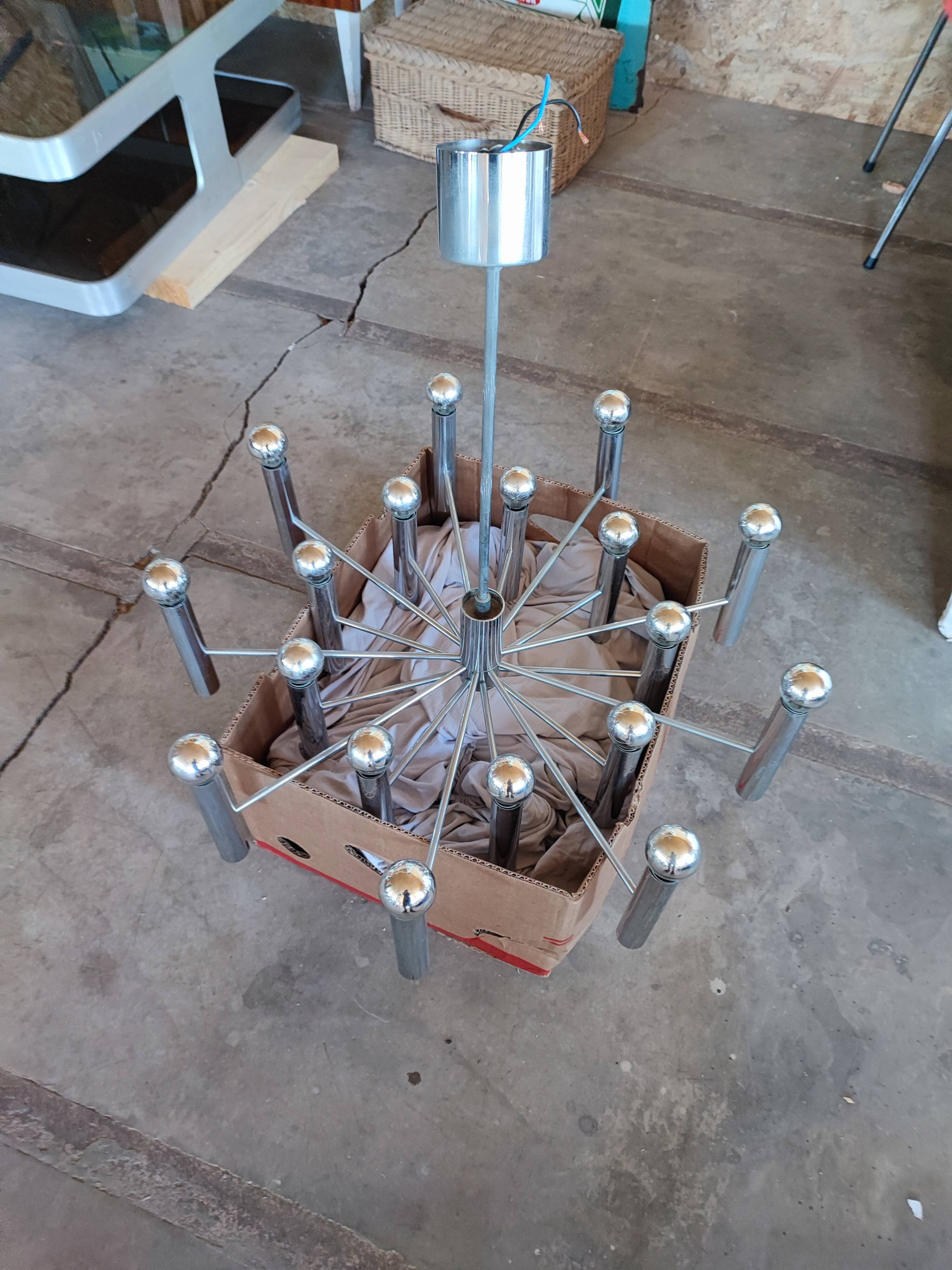 Large Sciolari candlestick from the 70s