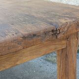 Solid oak farmhouse table