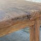 Solid oak farmhouse table