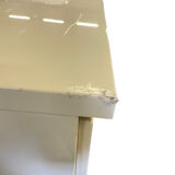 David Lange white lacquered wooden furniture