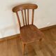 Vintage wooden bistro chair