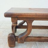 Solid oak coffee table 1950