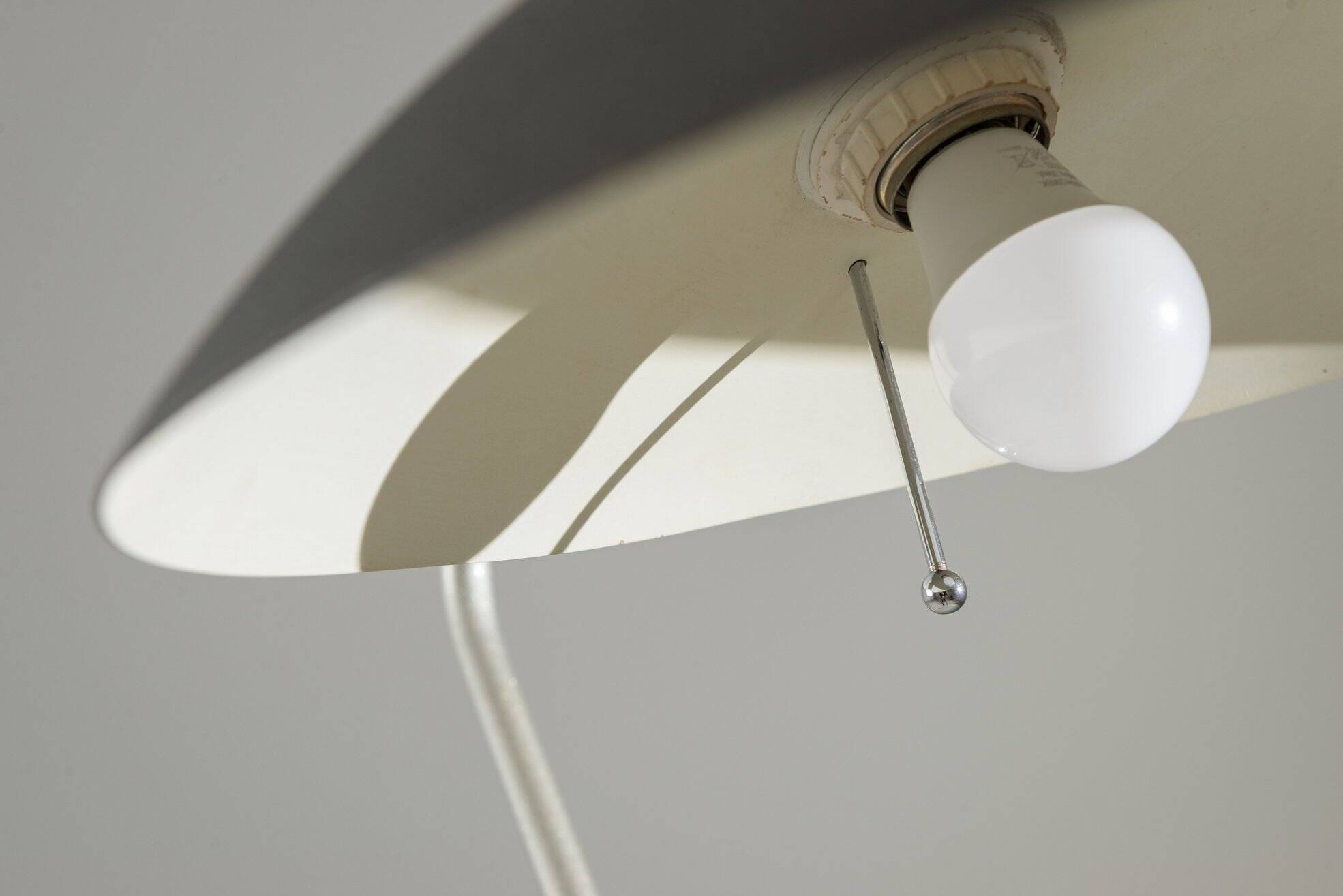 Mid Century floor lamp industrial design France 1980