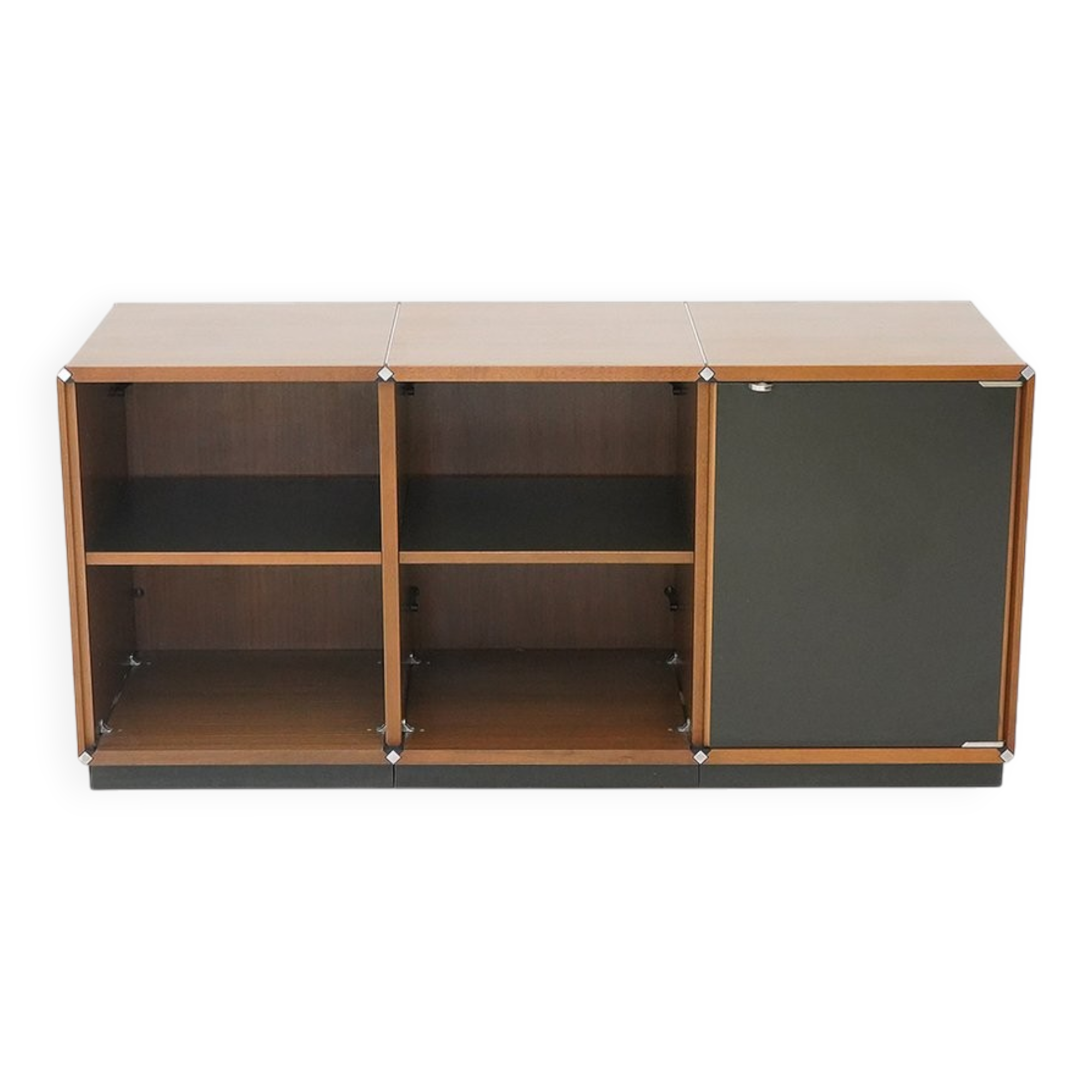 Modular enfilade adjustable by Ampelio Piarotto for Piarotto, 1960s.