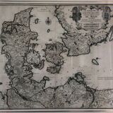 Ancient map endaded - Gothia and Germany -1713