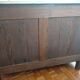 Commode Louis Philippe en acajou et plateau marbre
