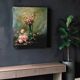 Old HST Still Life with Roses circa 1900 signed Martih 65x54 cm D151
