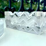 Lalique two ashtrays