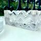 Lalique two ashtrays