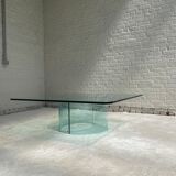 Table en verre