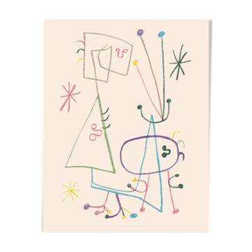 Lithograph by Joan Miró