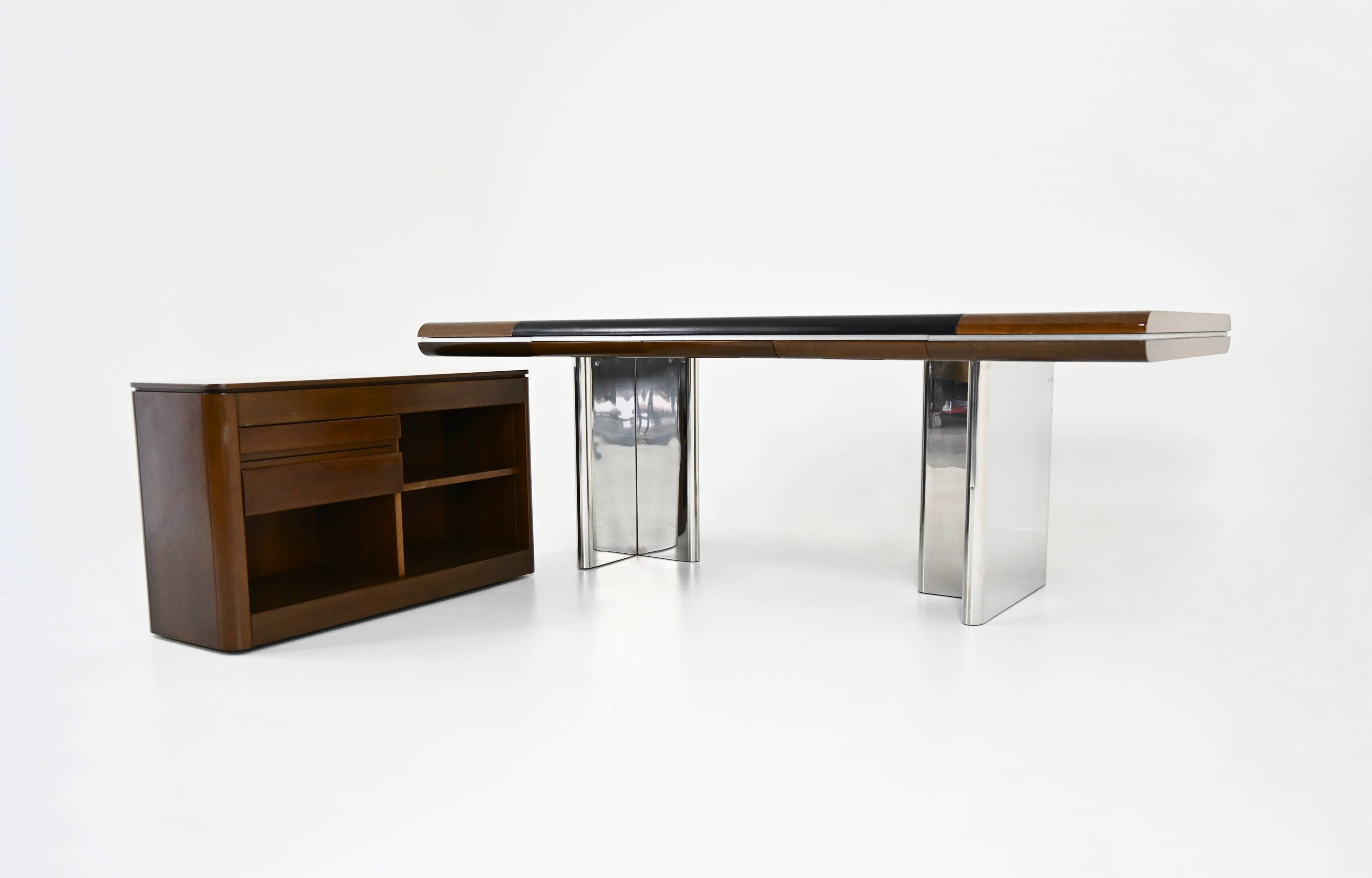 Italian desk by Hans Von Klier for Skipper, 1970s