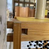 Renewed pine bookcase