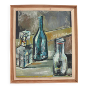 Nature morte aux bouteilles - jorge