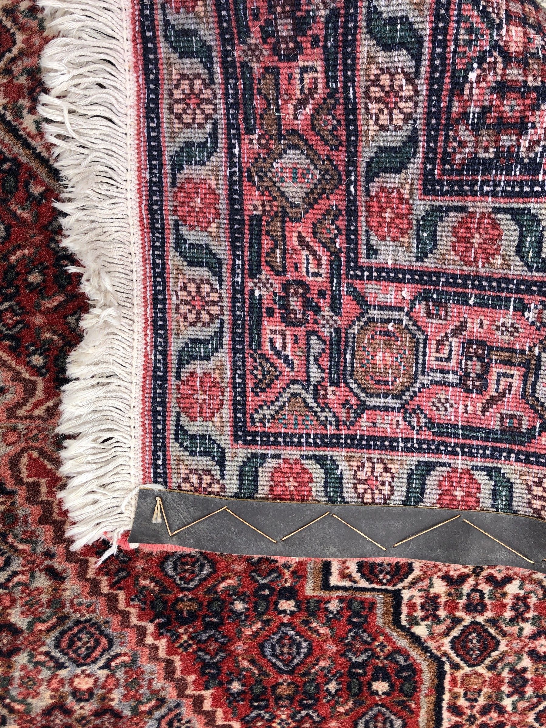 Oriental Persian Carpet Iranian Kurdish Tribe Senneh : 1.25 X 1.50 m