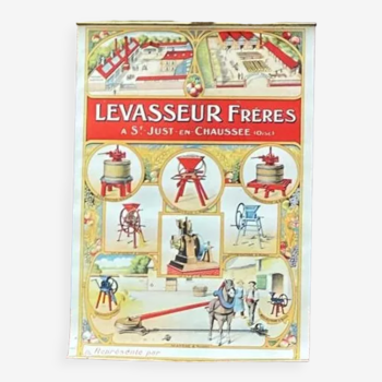 Levasseur Fréres advertising poster