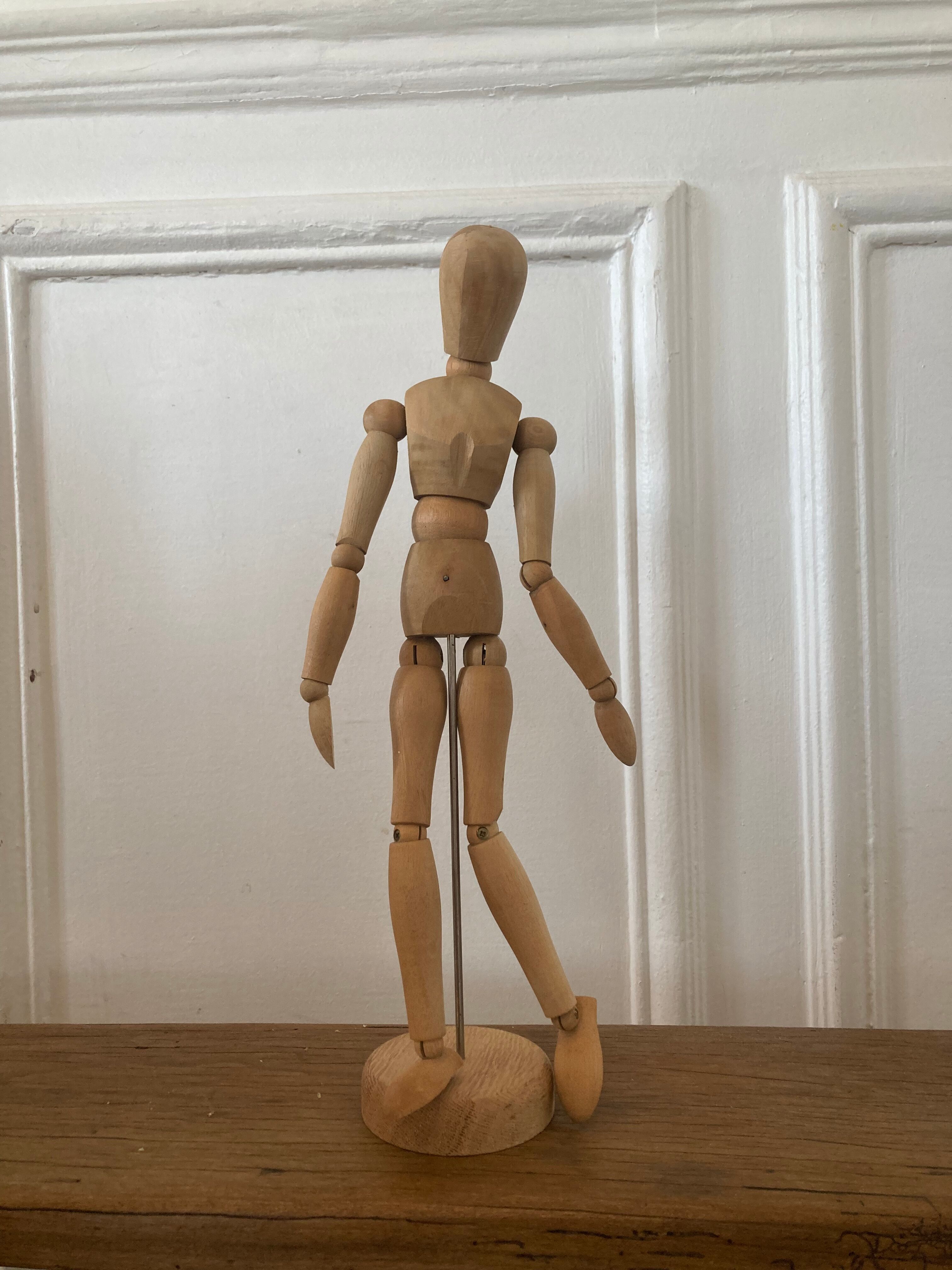 Wooden mannequin