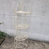 Wrought iron corner unit