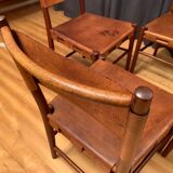 A set of four chairs, Denmark, 1960s