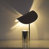 Swedish design lamp in chromed metal by Bergbom 1970