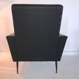 Leatherette armchair 50s 60s