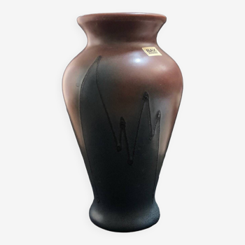 Vase Bay Keramik West Germany 760-30, décor éclair