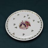 18th century Fragonard style French Porcelain Cake Dish