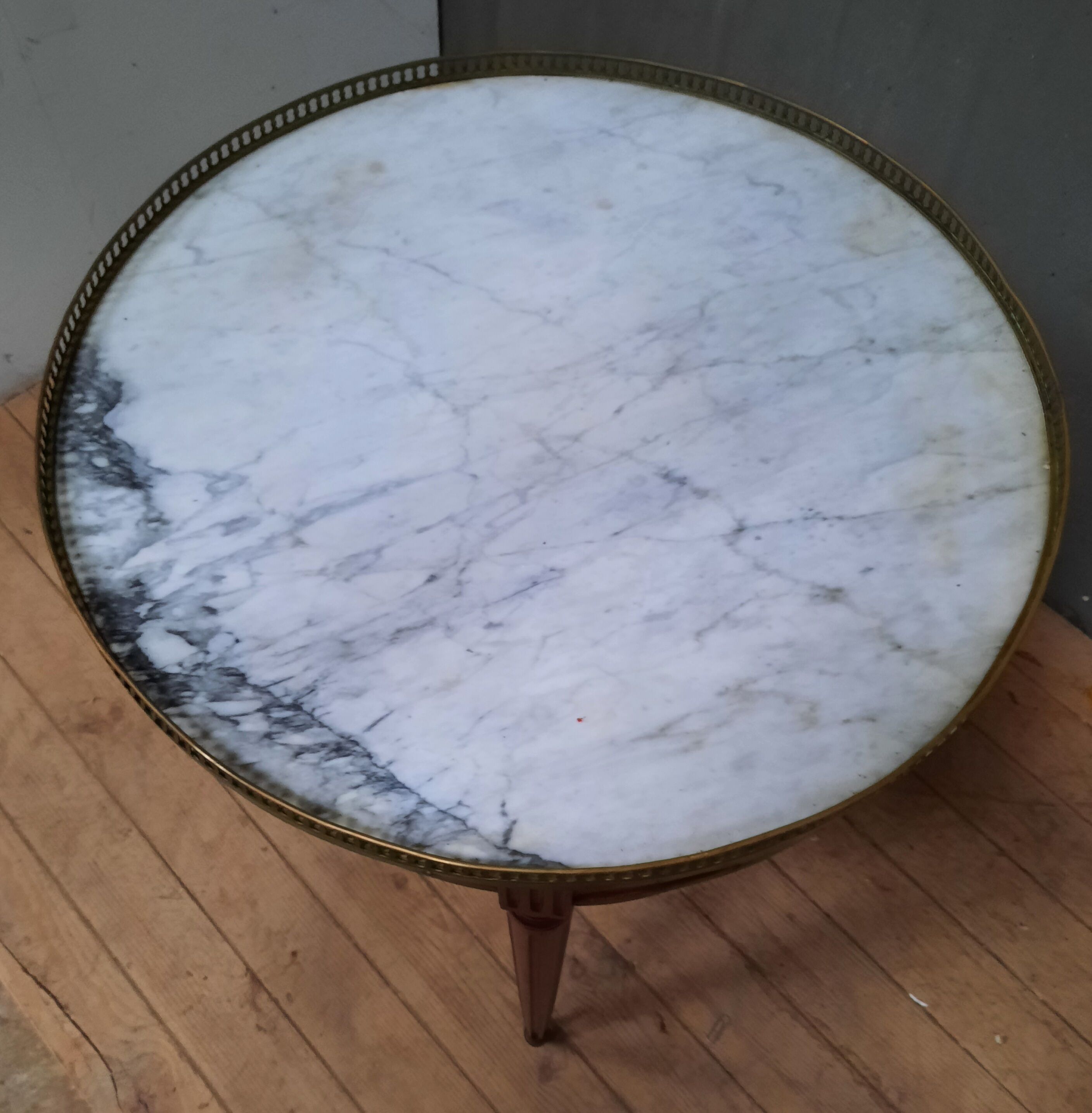 Louis XVI style hot water bottle table